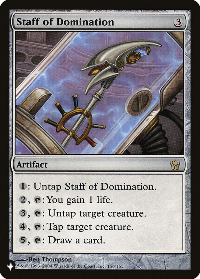 Staff of Domination [The List] - The Mythic Store | 24h Order Processing