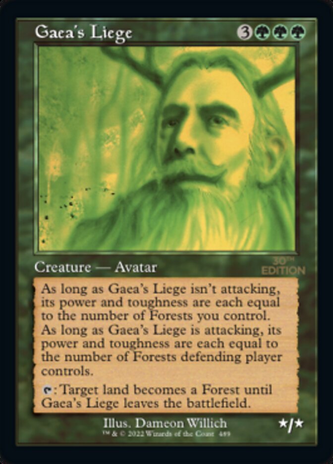 Gaea's Liege (Retro) [30th Anniversary Edition] - The Mythic Store | 24h Order Processing