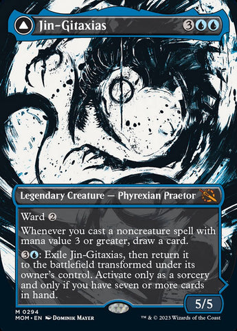 Jin-Gitaxias // The Great Synthesis (Showcase Planar Booster Fun) [March of the Machine] - The Mythic Store | 24h Order Processing