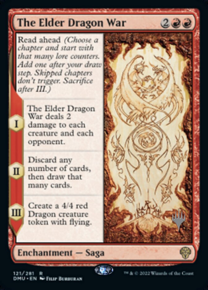 The Elder Dragon War (Promo Pack) [Dominaria United Promos] - The Mythic Store | 24h Order Processing