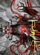 Malakir Blood-Priest Art Card (Gold-Stamped Signature) [Zendikar Rising Art Series] - The Mythic Store | 24h Order Processing