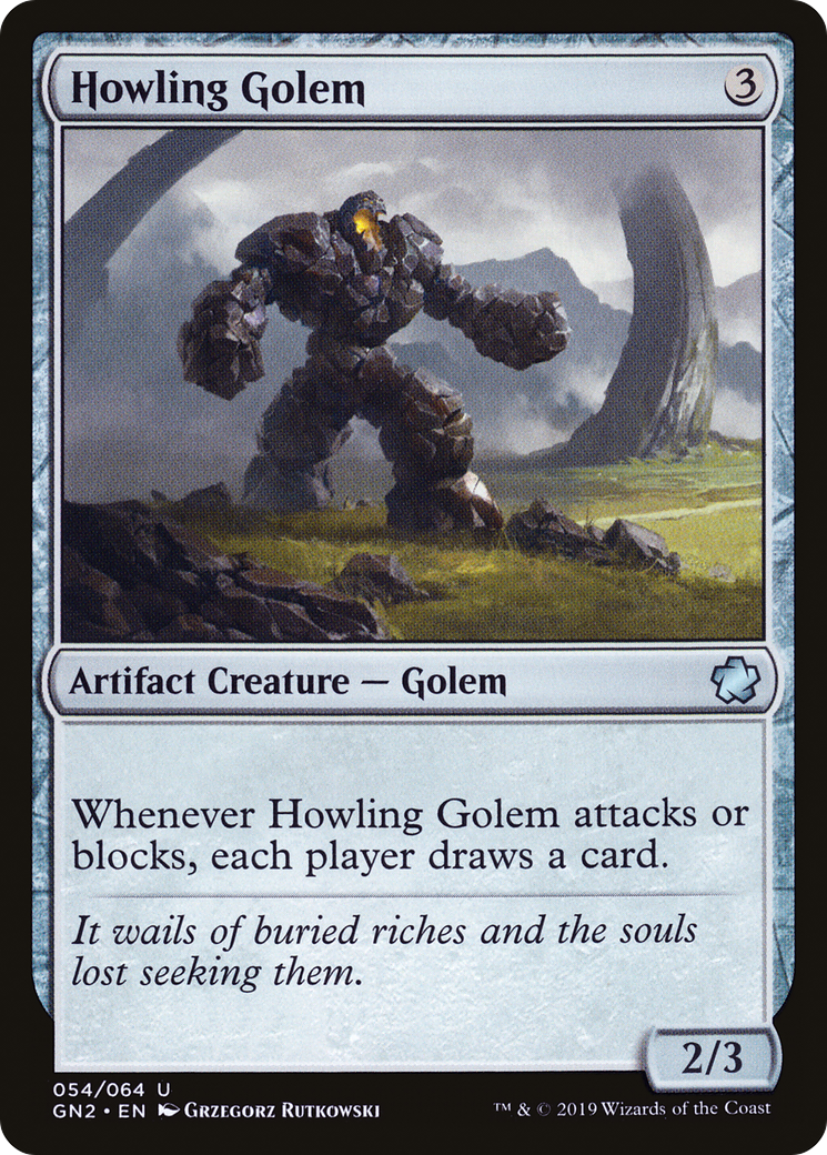 Howling Golem [Game Night 2019] - The Mythic Store | 24h Order Processing