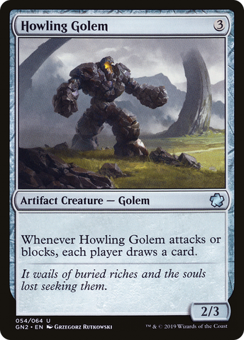 Howling Golem [Game Night 2019] - The Mythic Store | 24h Order Processing