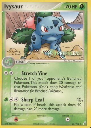 Ivysaur (35/100) (Prerelease Promo) [Nintendo: Black Star Promos] - The Mythic Store | 24h Order Processing