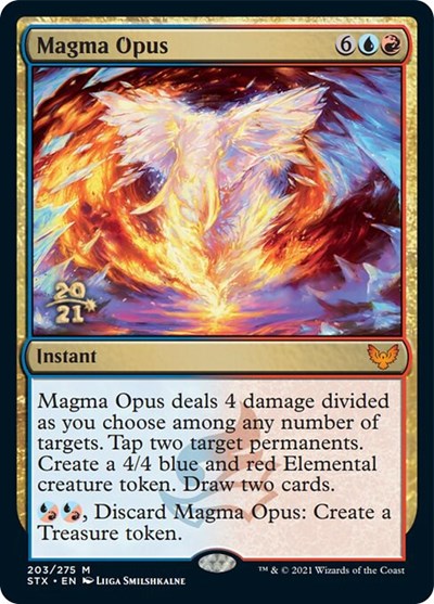 Magma Opus [Strixhaven: School of Mages Prerelease Promos] - The Mythic Store | 24h Order Processing