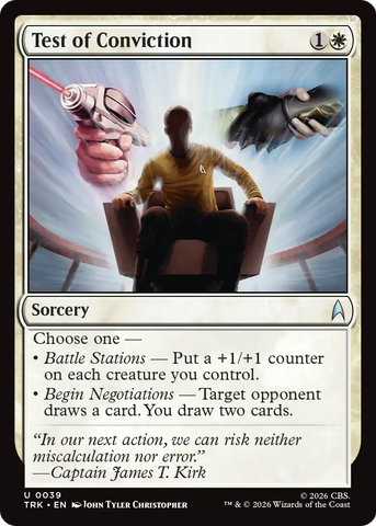 Test of Conviction [Star Trek] - The Mythic Store | 24h Order Processing