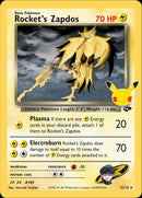 Rocket's Zapdos (15/132) [Celebrations: 25th Anniversary - Classic Collection] - The Mythic Store | 24h Order Processing