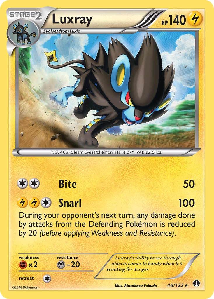 Luxray (46/122) [XY: BREAKpoint] - The Mythic Store | 24h Order Processing
