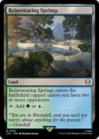 Rejuvenating Springs [The Lord of the Rings: Tales of Middle-Earth Commander] - The Mythic Store | 24h Order Processing