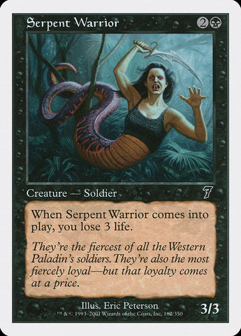 Serpent Warrior [Seventh Edition] - The Mythic Store | 24h Order Processing