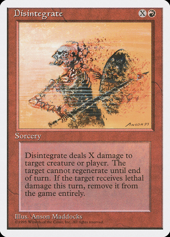 Disintegrate [Fourth Edition] - The Mythic Store | 24h Order Processing