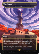 Command Tower - The Spire (Borderless) [Secret Lair Drop Promos] - The Mythic Store | 24h Order Processing