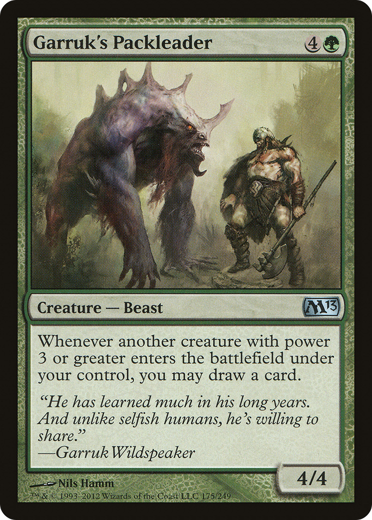 Garruk's Packleader [Magic 2013] - The Mythic Store | 24h Order Processing