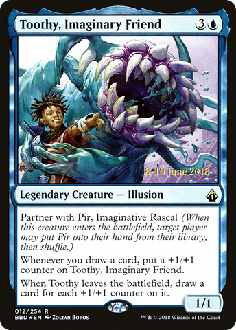 Toothy, Imaginary Friend [Battlebond Prerelease Promos] - The Mythic Store | 24h Order Processing