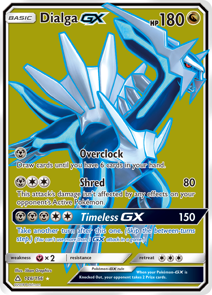 Dialga GX (146/156) [Sun & Moon: Ultra Prism] - The Mythic Store | 24h Order Processing