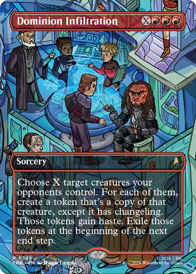 Dominion Infiltration (Borderless) [Star Trek] - The Mythic Store | 24h Order Processing