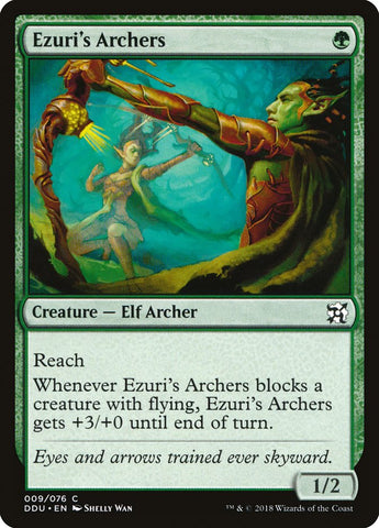 Ezuri's Archers [Duel Decks: Elves vs. Inventors] - The Mythic Store | 24h Order Processing