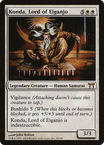 Konda, Lord of Eiganjo [Champions of Kamigawa] - The Mythic Store | 24h Order Processing