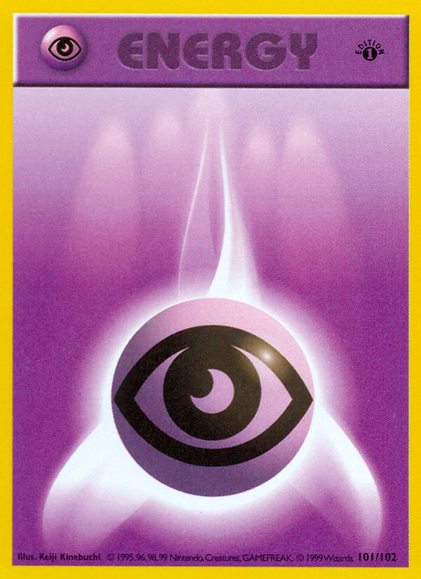 Psychic Energy (101/102) (Shadowless) [Base Set 1st Edition] - The Mythic Store | 24h Order Processing