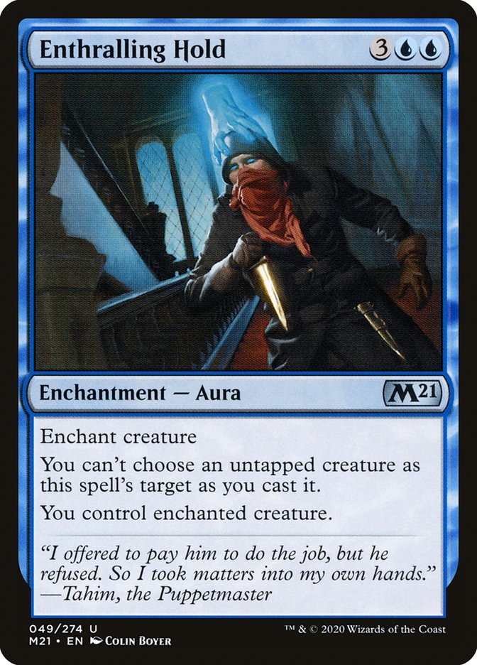 Enthralling Hold [Core Set 2021] - The Mythic Store | 24h Order Processing