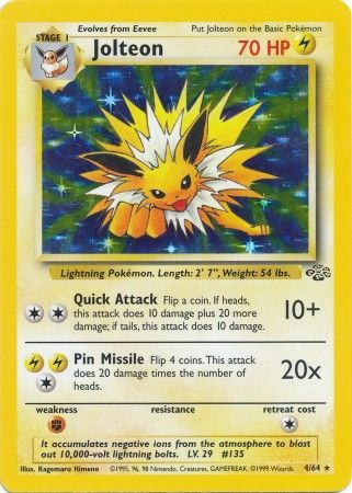 Jolteon (4/64) [Jungle Unlimited] - The Mythic Store | 24h Order Processing