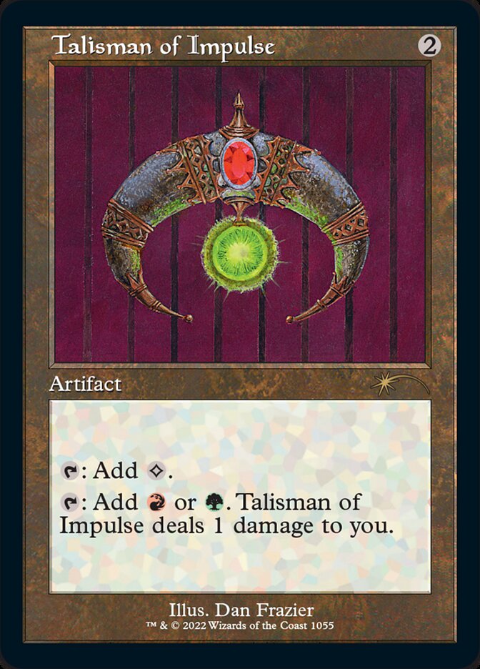 Talisman of Impulse (Foil Etched) [Secret Lair Drop Series] - The Mythic Store | 24h Order Processing