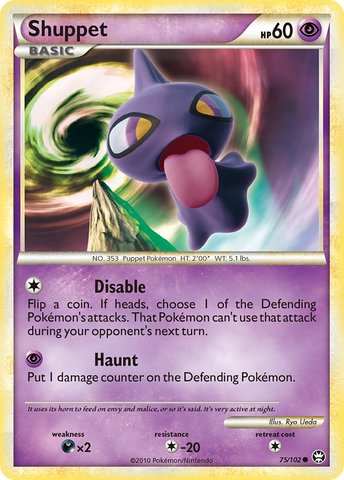 Shuppet (75/102) [HeartGold & SoulSilver: Triumphant] - The Mythic Store | 24h Order Processing