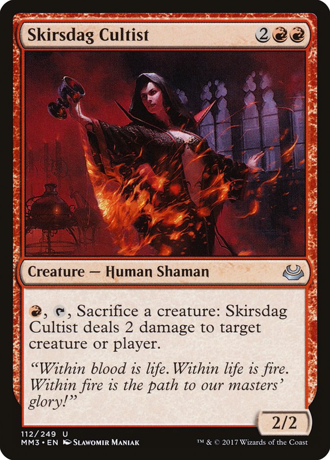 Skirsdag Cultist [Modern Masters 2017] - The Mythic Store | 24h Order Processing