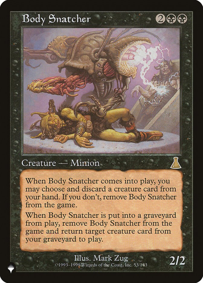 Body Snatcher [The List] - The Mythic Store | 24h Order Processing