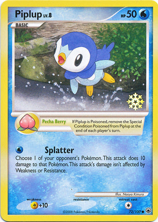 Piplup (72/100) [Countdown Calendar Promos] - The Mythic Store | 24h Order Processing
