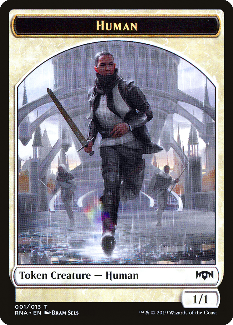 Human Token [Ravnica Allegiance Tokens] - The Mythic Store | 24h Order Processing