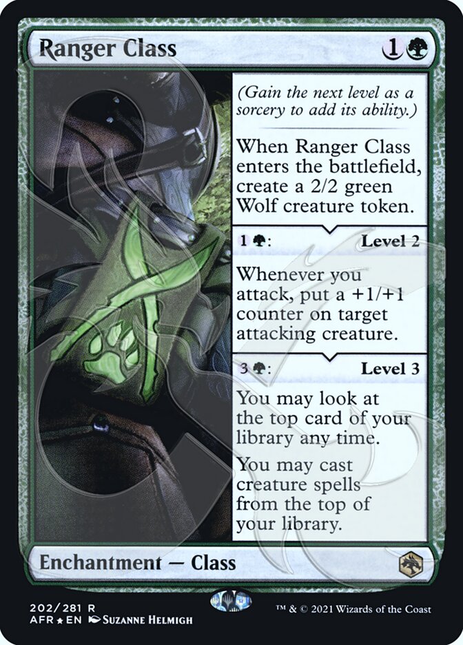 Ranger Class (Ampersand Promo) [Dungeons & Dragons: Adventures in the Forgotten Realms Promos] - The Mythic Store | 24h Order Processing