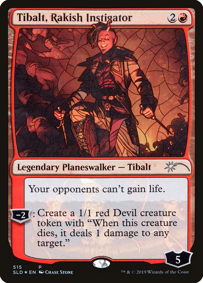 Tibalt, Rakish Instigator (Stained Glass) [Secret Lair Drop Promos] - The Mythic Store | 24h Order Processing