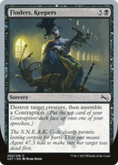 Finders, Keepers [Unstable] - The Mythic Store | 24h Order Processing