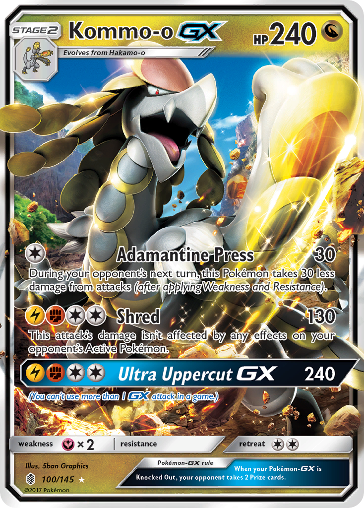 Kommo-o GX (100/145) [Sun & Moon: Guardians Rising] - The Mythic Store | 24h Order Processing