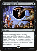 Deliver Unto Evil [War of the Spark Prerelease Promos] - The Mythic Store | 24h Order Processing