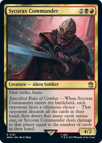 Sycorax Commander [Doctor Who] - The Mythic Store | 24h Order Processing