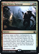 Dire-Strain Rampage [Innistrad: Midnight Hunt Prerelease Promos] - The Mythic Store | 24h Order Processing