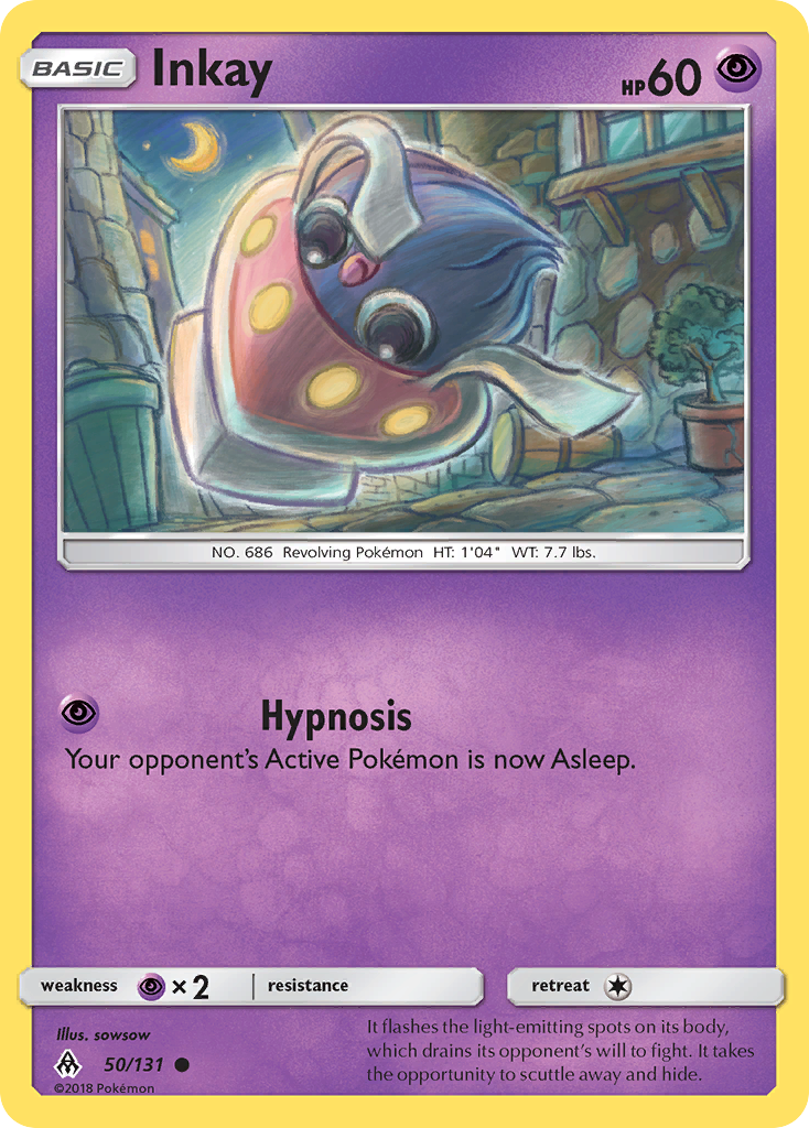 Inkay (50/131) [Sun & Moon: Forbidden Light] - The Mythic Store | 24h Order Processing