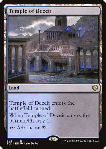 Temple of Deceit [Starter Commander Decks] - The Mythic Store | 24h Order Processing