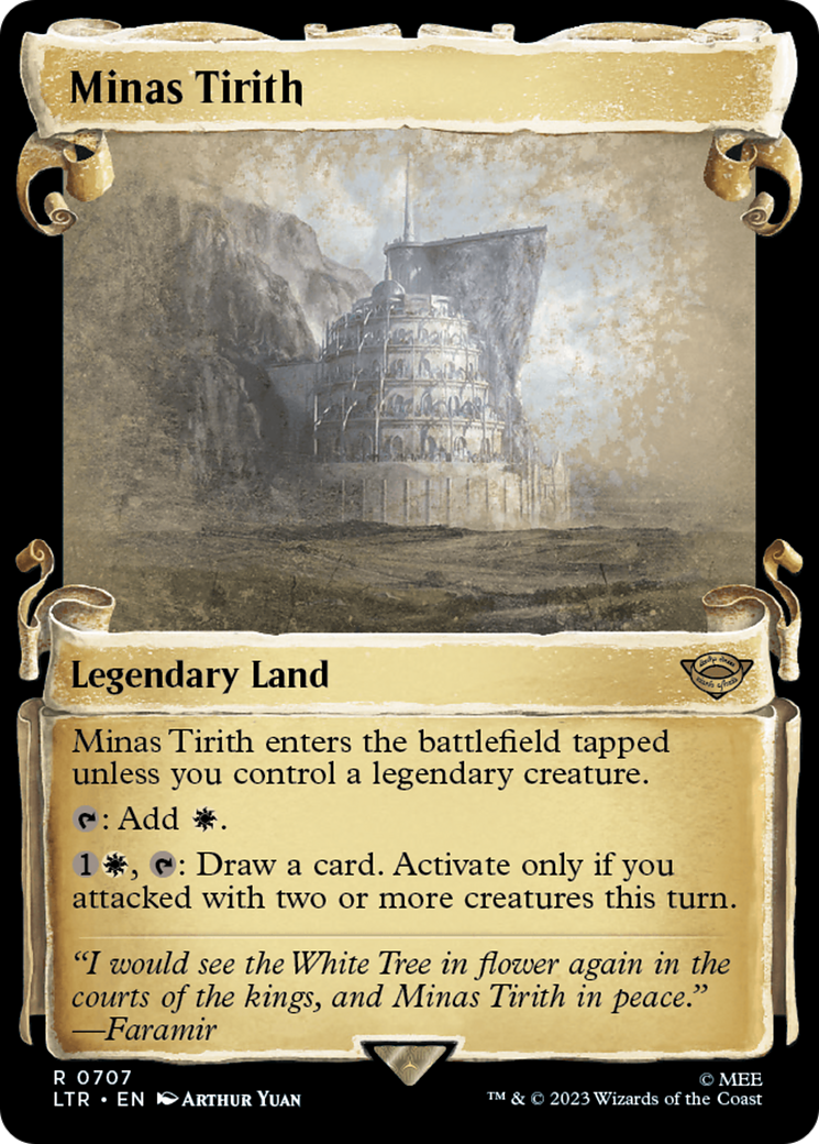 Minas Tirith [The Lord of the Rings: Tales of Middle-Earth Showcase Scrolls] - The Mythic Store | 24h Order Processing