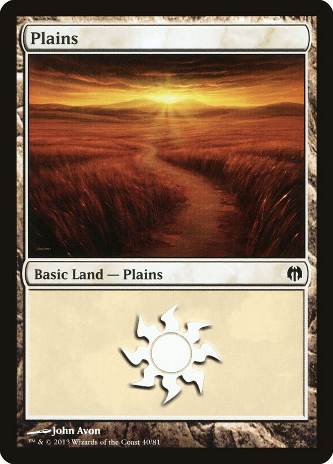Plains (40) [Duel Decks: Heroes vs. Monsters] - The Mythic Store | 24h Order Processing