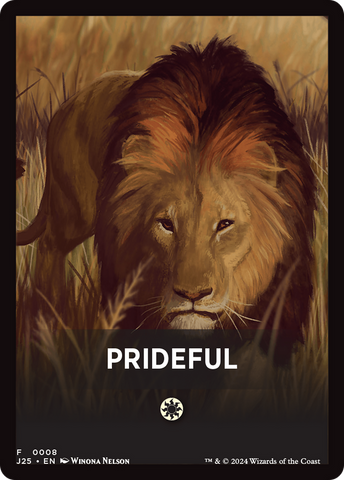 Prideful Theme Card [Foundations Jumpstart Front Cards] - The Mythic Store | 24h Order Processing