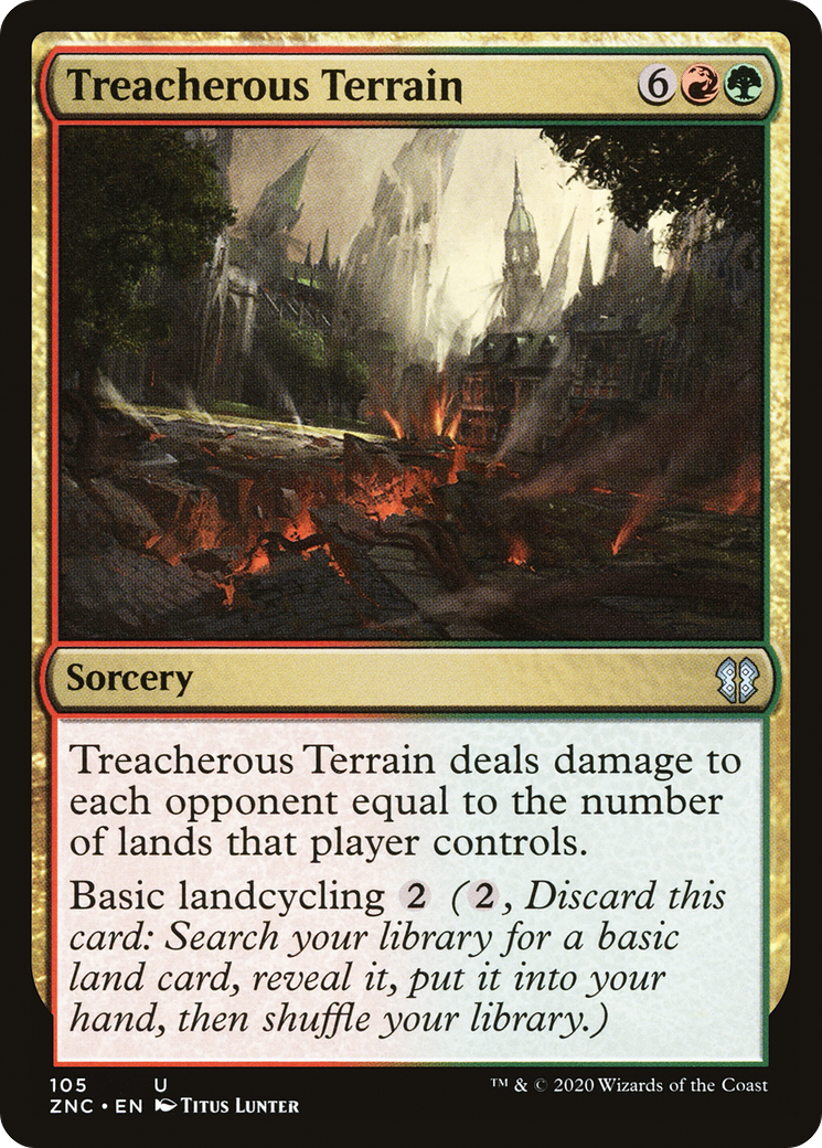 Treacherous Terrain [Zendikar Rising Commander] - The Mythic Store | 24h Order Processing