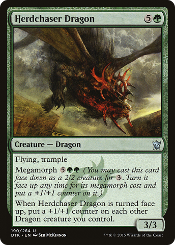 Herdchaser Dragon [Dragons of Tarkir] - The Mythic Store | 24h Order Processing