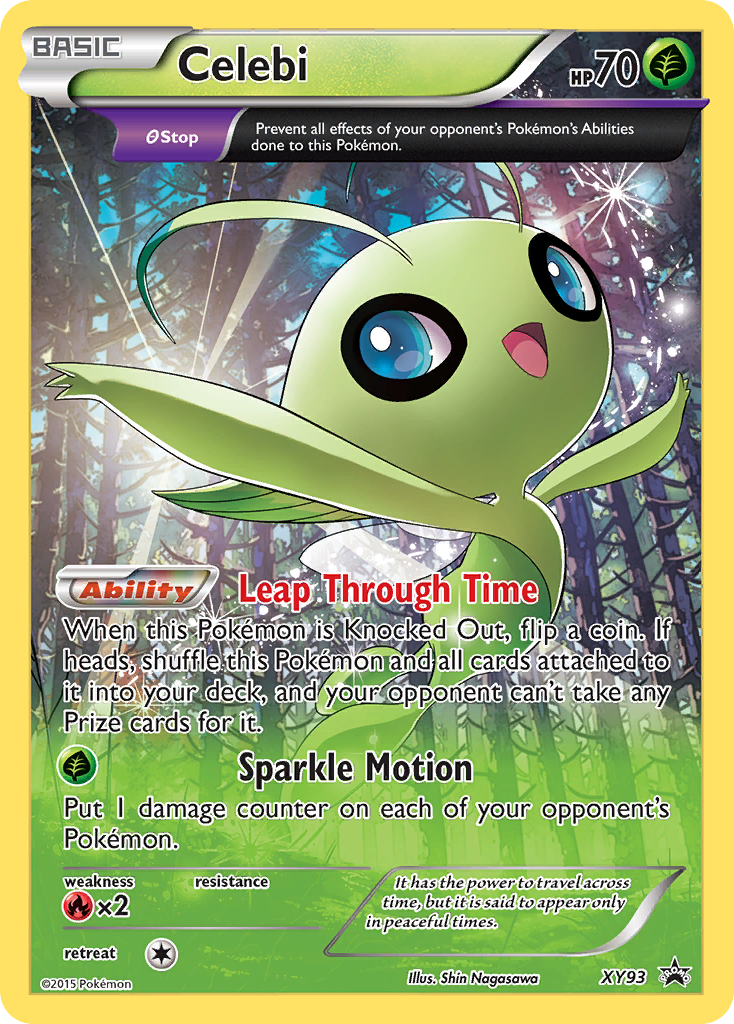 Celebi (XY93) [XY: Black Star Promos] - The Mythic Store | 24h Order Processing