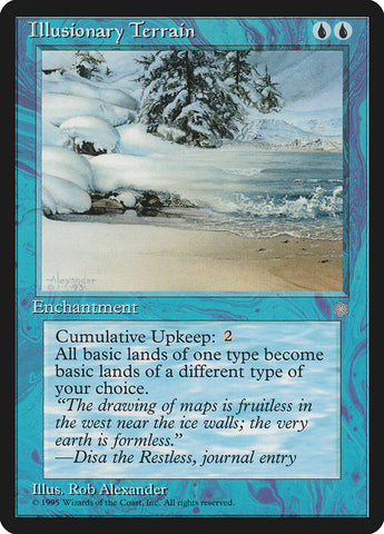 Illusionary Terrain [Ice Age] - The Mythic Store | 24h Order Processing