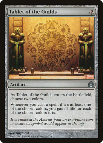 Tablet of the Guilds [Return to Ravnica] - The Mythic Store | 24h Order Processing