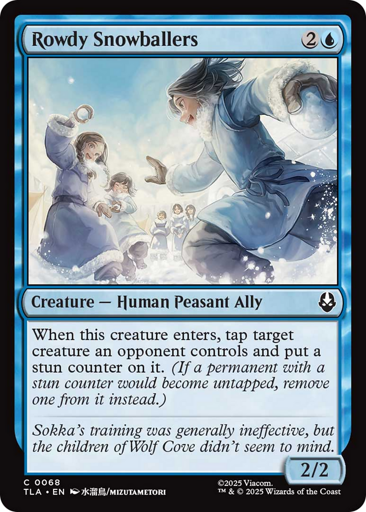 Rowdy Snowballers [Avatar: The Last Airbender] - The Mythic Store | 24h Order Processing
