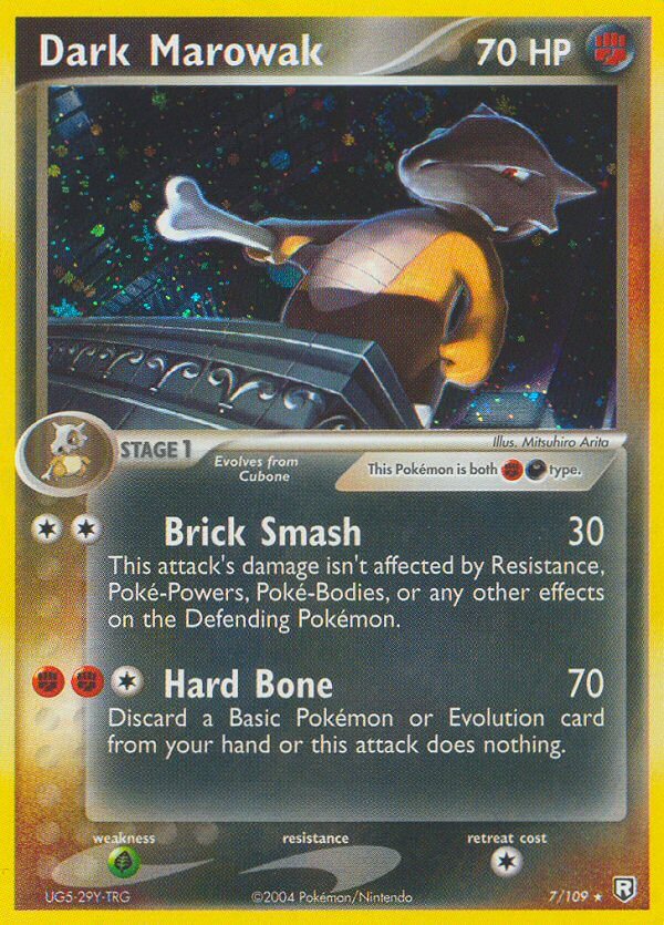 Dark Marowak (7/109) (Theme Deck Exclusive) [EX: Team Rocket Returns] - The Mythic Store | 24h Order Processing